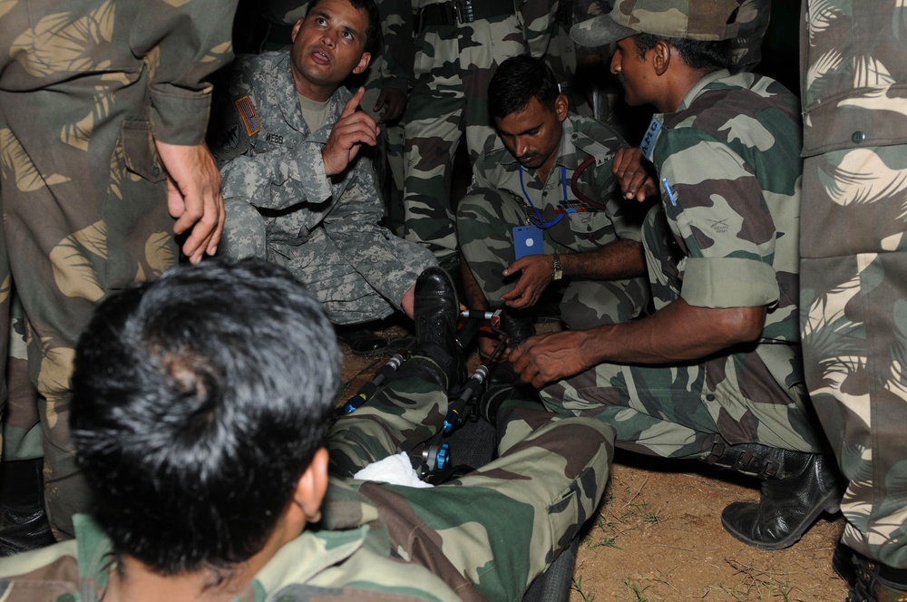 Medics polish skills during TC3 workshop in India