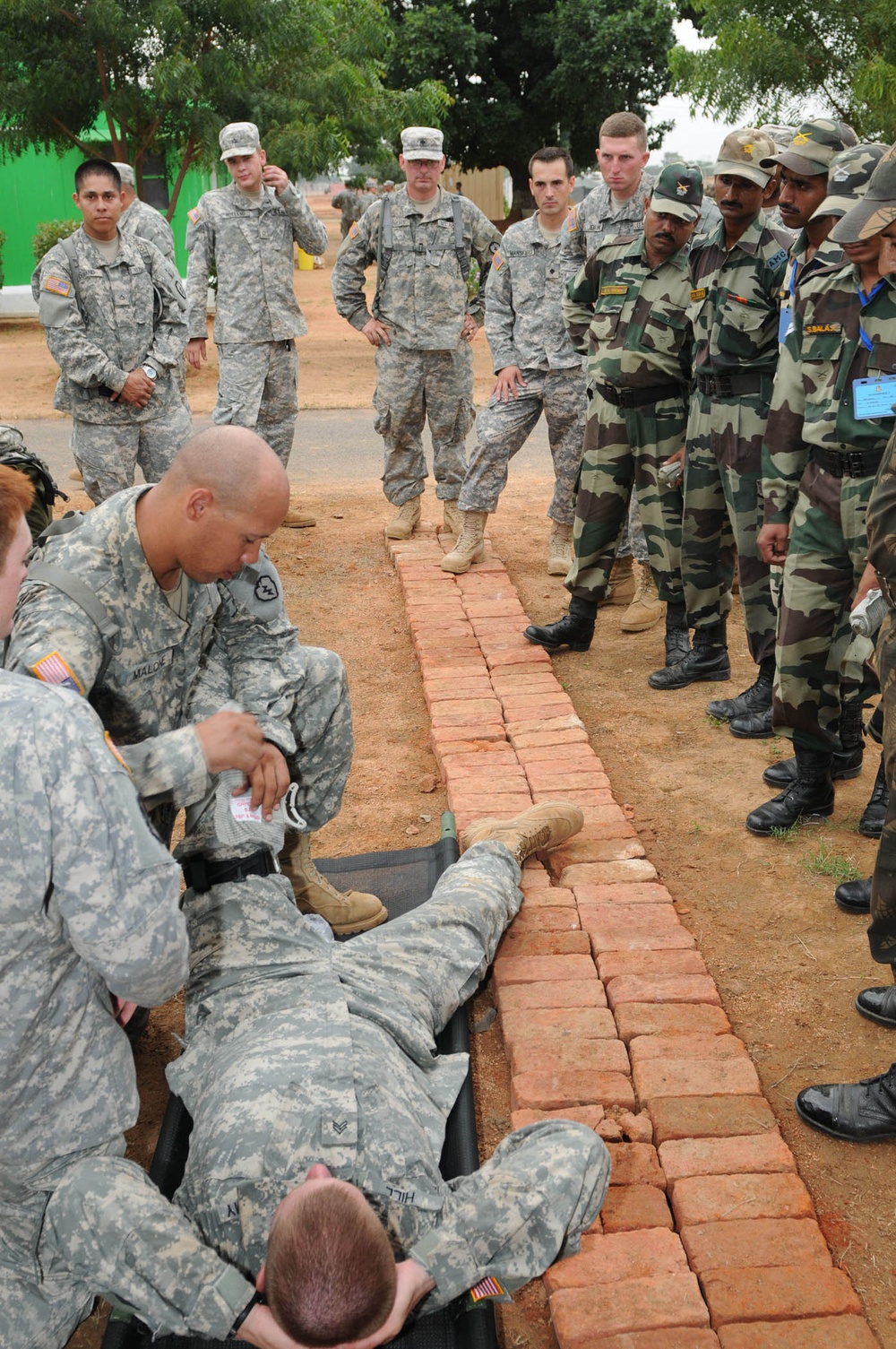 Medics polish skills during TC3 workshop in India