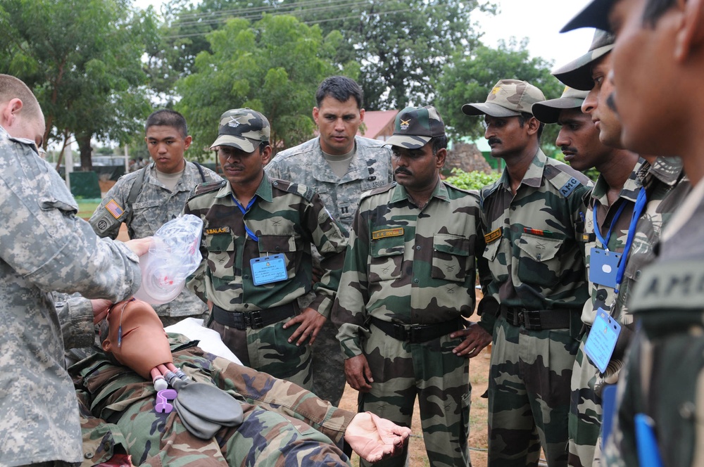 Medics polish skills during TC3 workshop in India