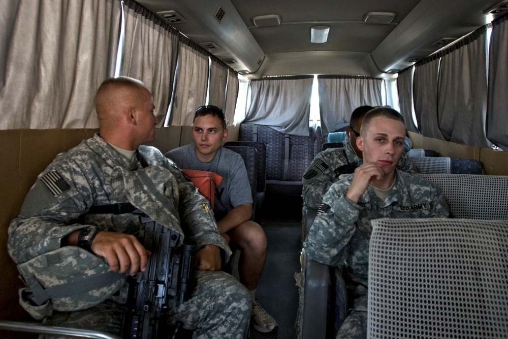A statistical examination of the buses of Contingency Operating Base Basra