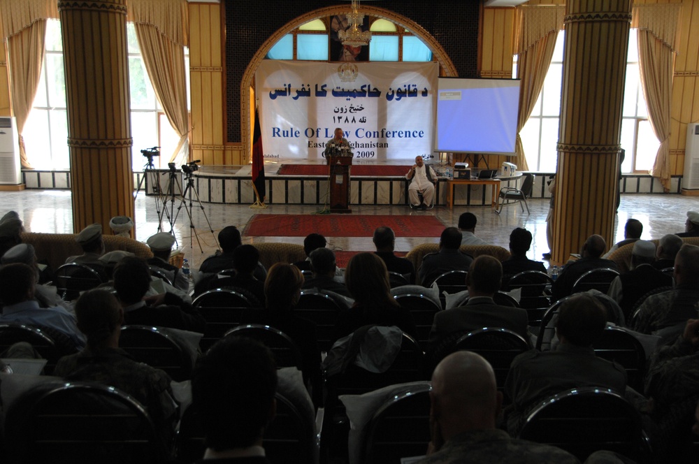 Rule of Law Conference held in Jalalabad