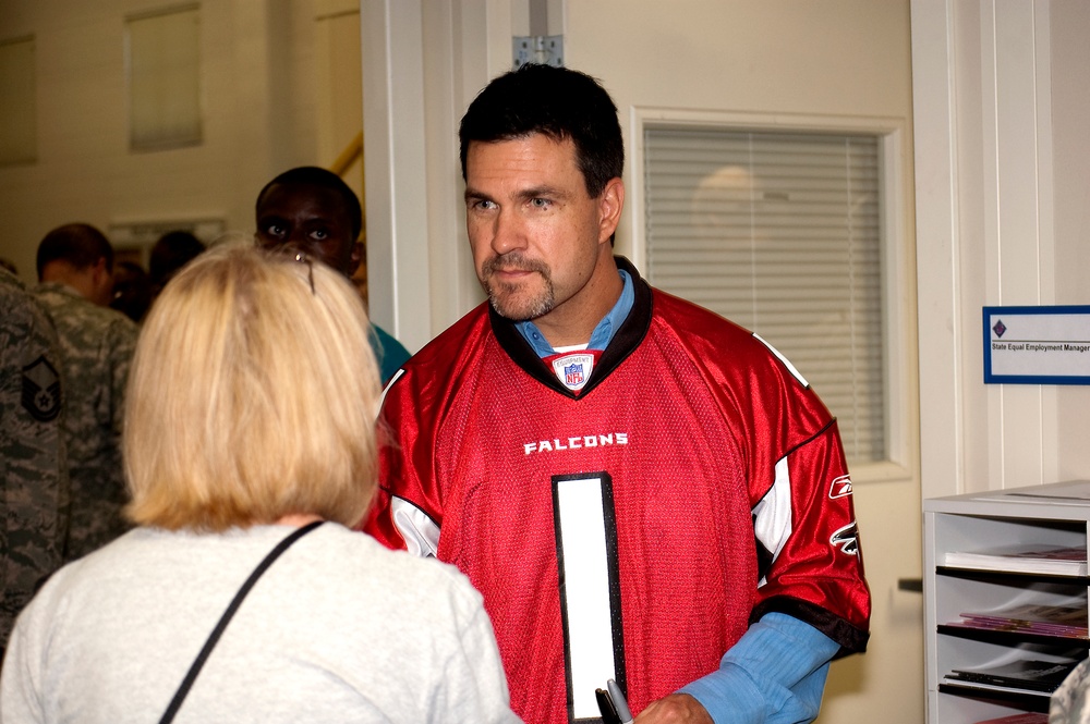 Freedom Team Salute Presentation to the Atlanta Falcons