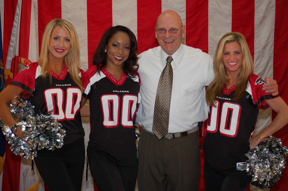 Freedom Team Salute Presentation to the Atlanta Falcons