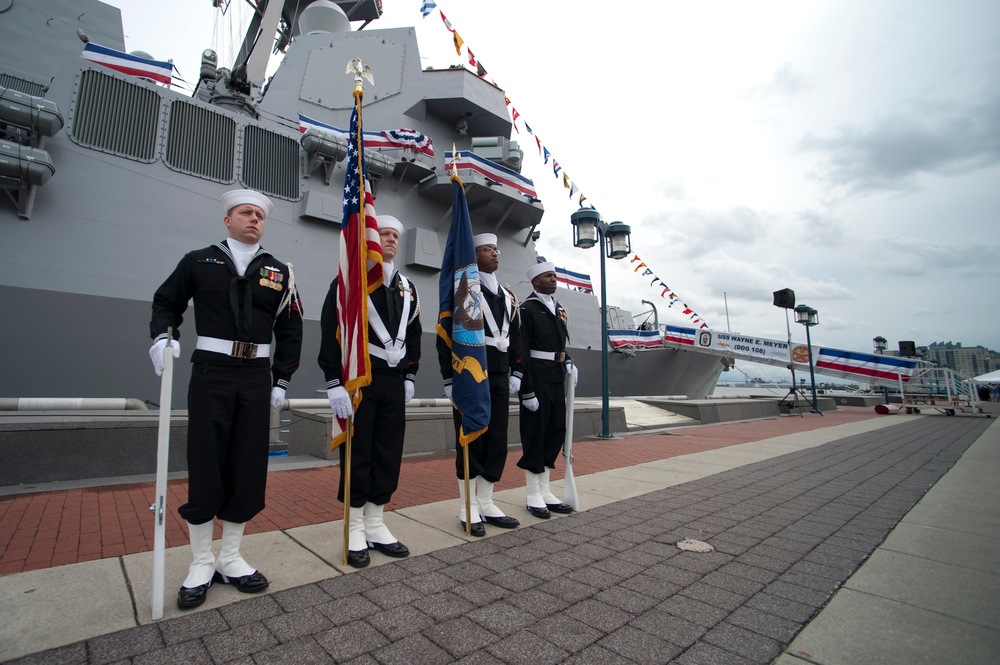 USS Wayne E. Meyer Commissioned