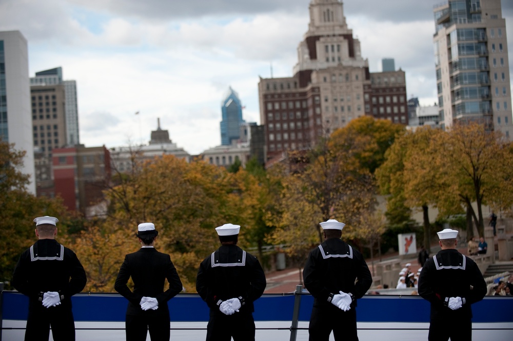 USS Wayne E. Meyer commissioned