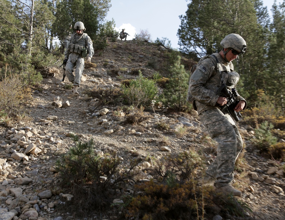 Cavalry patrol