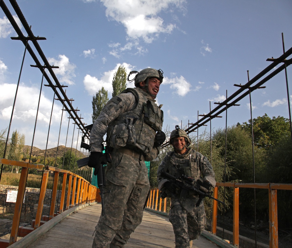 Cavalry patrol