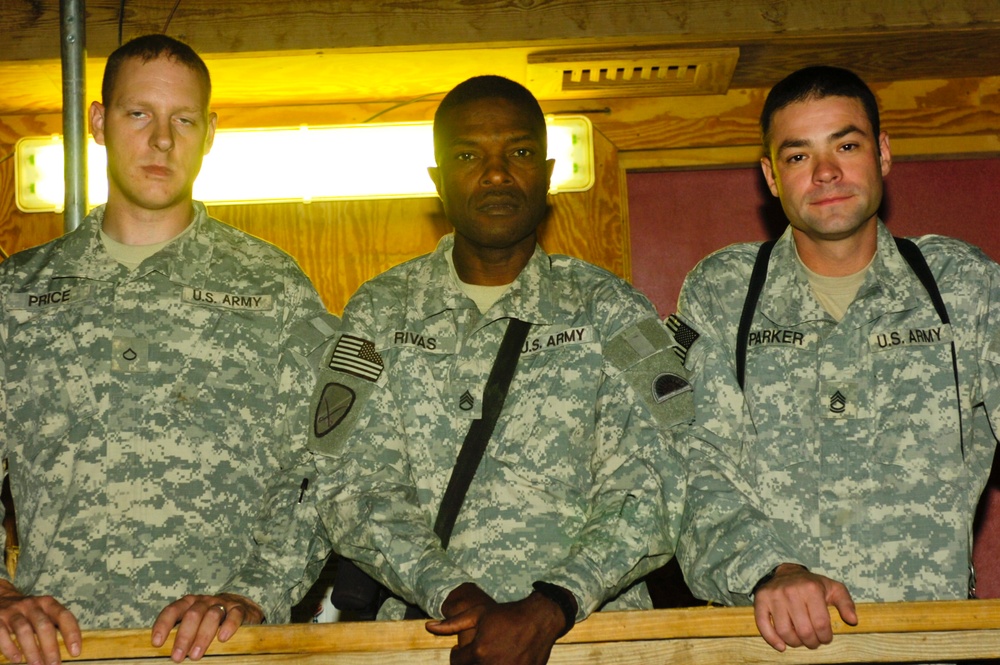 Soldiers stand tall at moment of truth