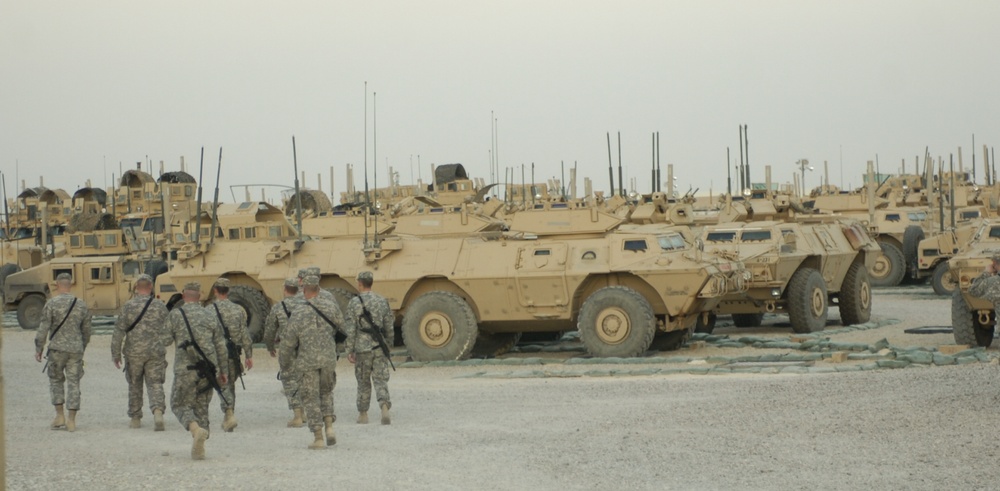 Soldiers stand tall at moment of truth