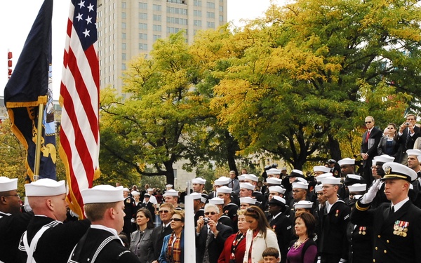 Wayne E. Meyer commissioning