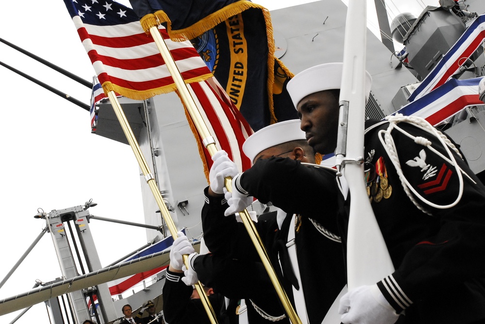 Wayne E. Meyer Commissioning