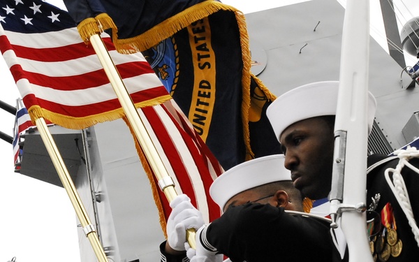 Wayne E. Meyer Commissioning