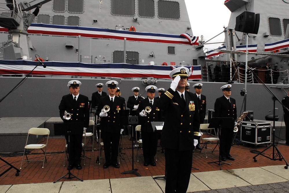 Wayne E. Meyer commissioning