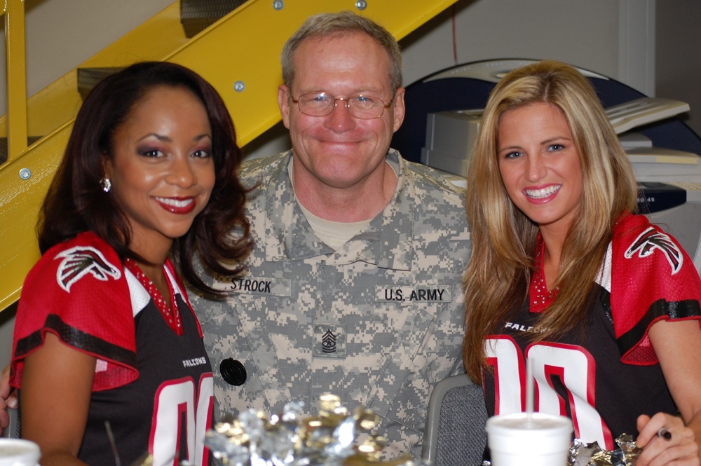Freedom Team Salute Presentation to the Atlanta Falcons