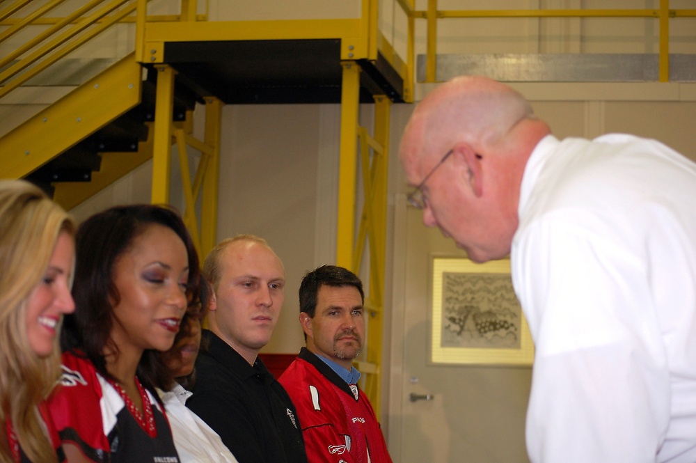 Freedom Team Salute Presentation to the Atlanta Falcons