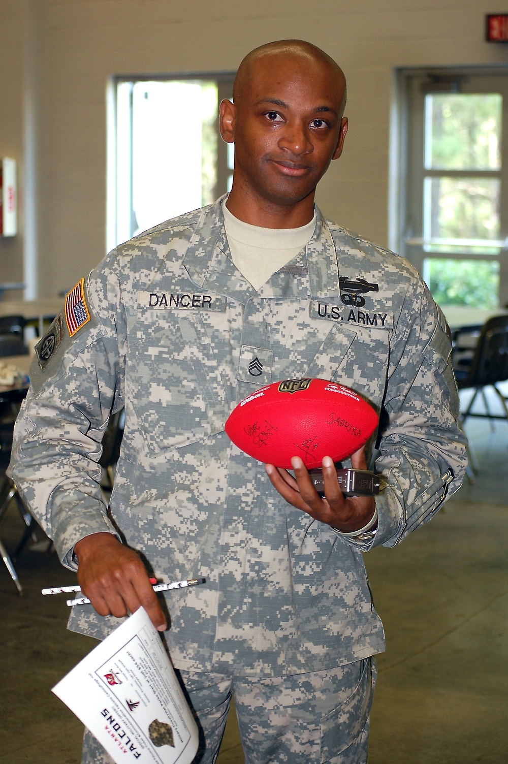 Freedom Team Salute Presentation to the Atlanta Falcons