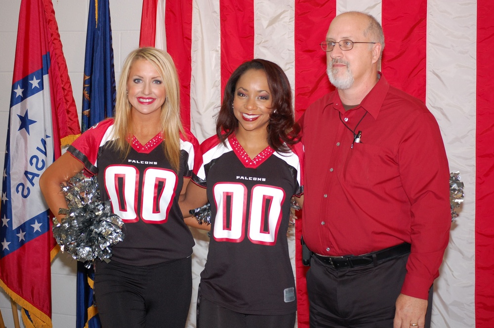 Freedom Team Salute Presentation to the Atlanta Falcons