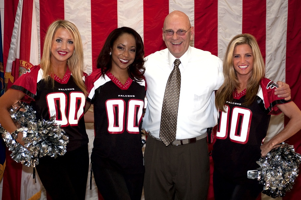 Freedom Team Salute Presentation to the Atlanta Falcons