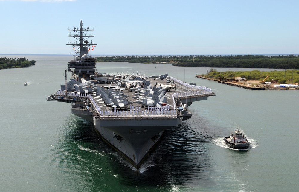 USS Ronald Reagan Port Visit