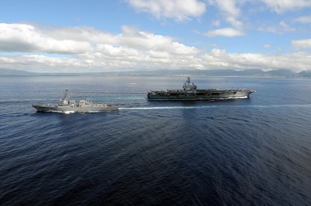 USS Ronald Reagan Port Visit