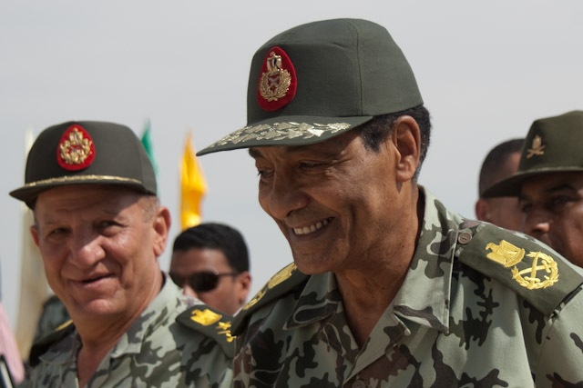 Multinational forces storm across Egypt