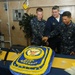 Wasp celebrates Navy birthday the right way: at sea