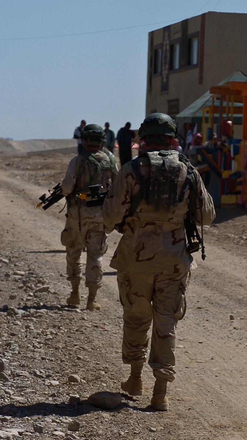 E Troop Leads the Way as Iraqi army