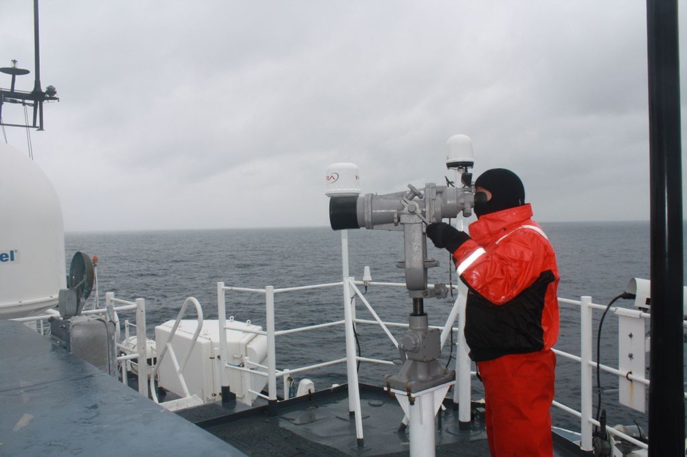 Coast Guard Crew Searches for Downed Airman