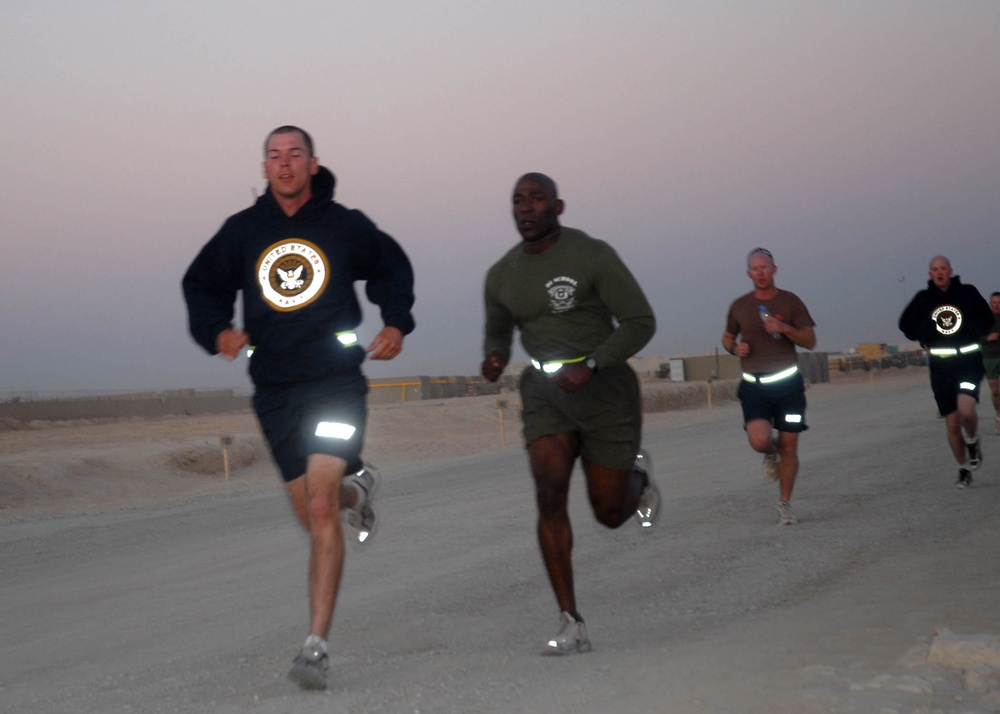 Camp Leatherneck Runs 5K on Navy's Birthday