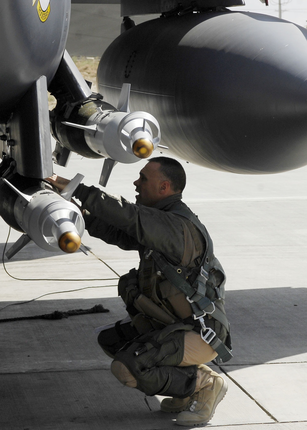 Fighters take off