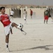 Goal! Iraqi Soldiers and U.S. Marines Score Friendship Points on the Soccer Field
