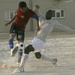 Goal! Iraqi Soldiers and U.S. Marines Score Friendship Points on the Soccer Field