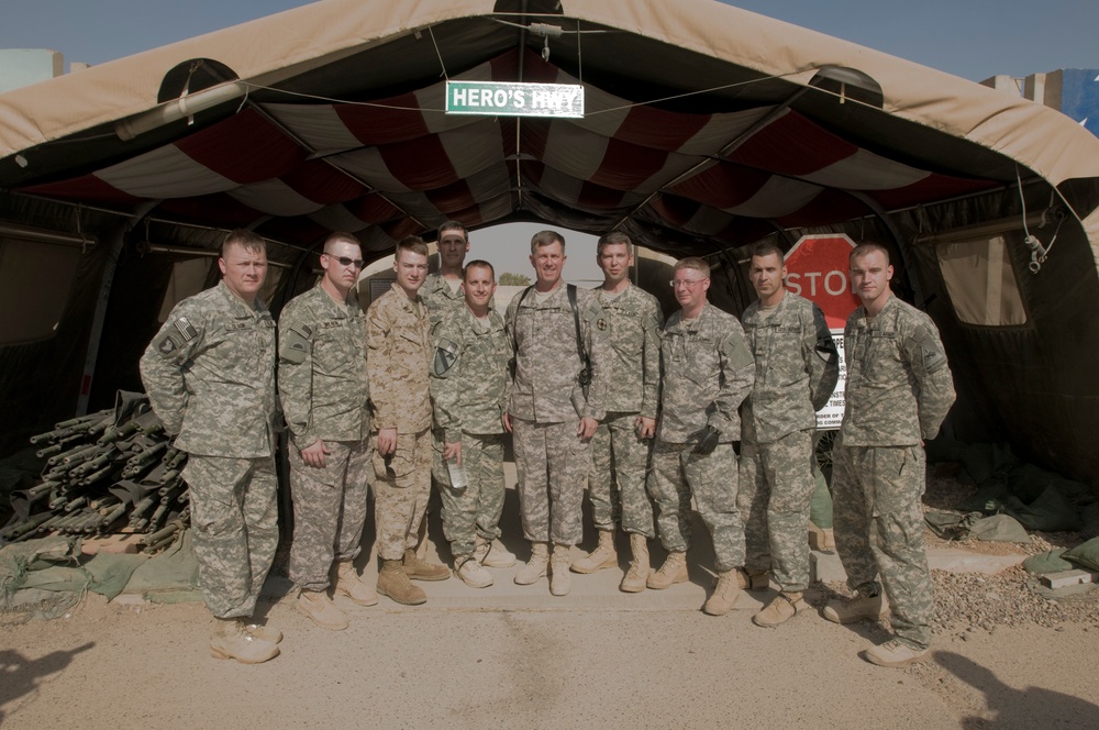 Wounded veterans return to Iraq