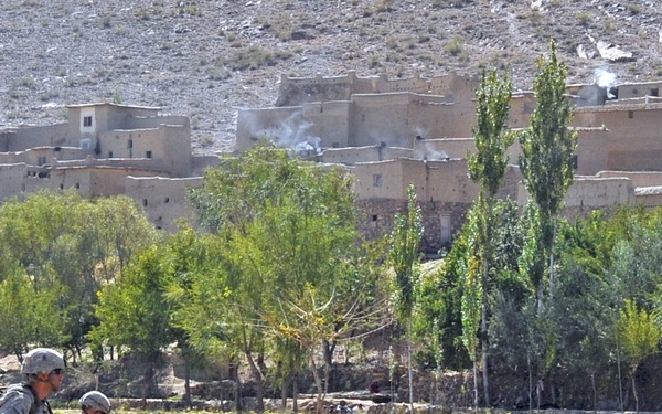 Paratroopers Conducts Air Assault in Bermel District