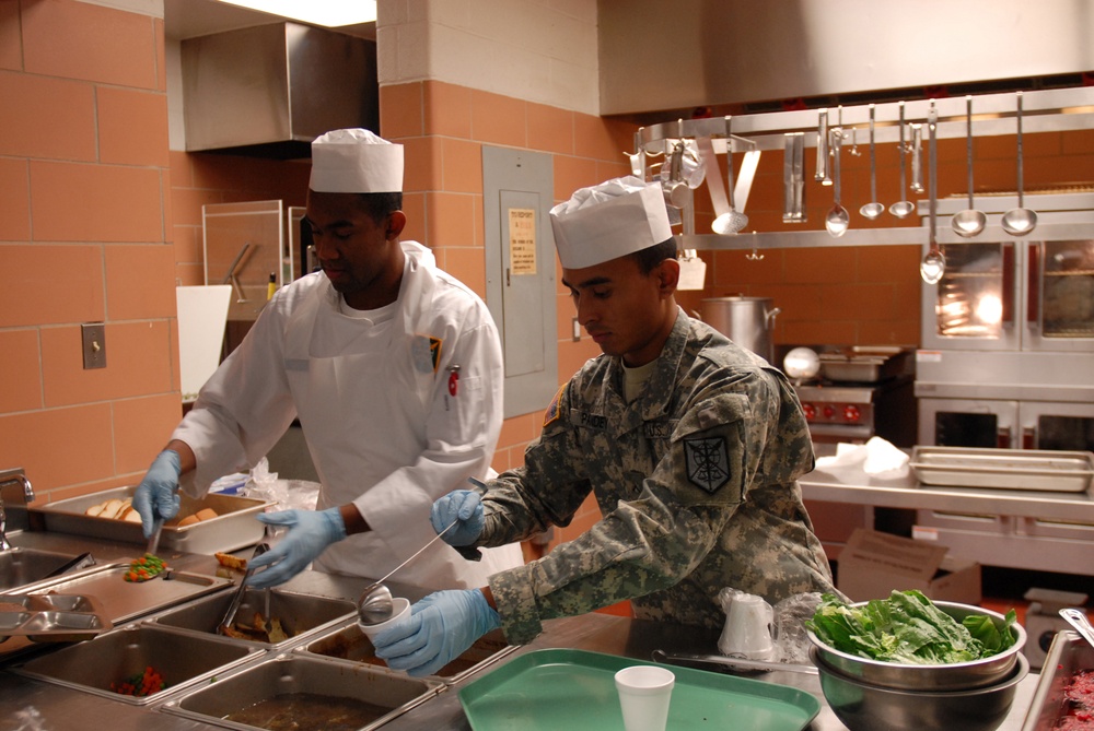 Food service at Fort Meade