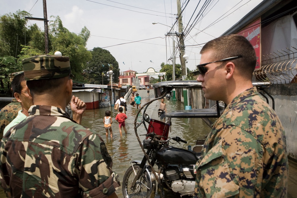 U.S. Troops From Okinawa Provide Aid in Aftermath of Natural Disasters