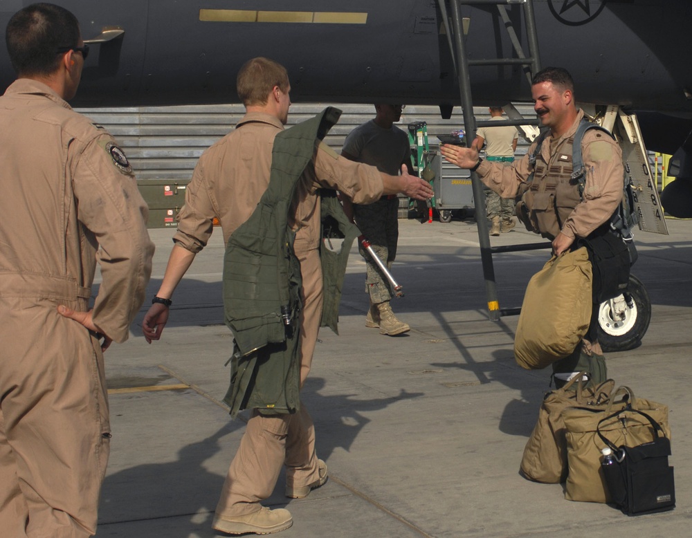 Major breaks 1,000 combat hours milestone