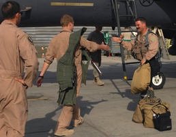 Major breaks 1,000 combat hours milestone