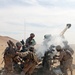 Marines practice artillery skills during Operation Bright Star