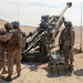 Marines practice artillery skills during Operation Bright Star