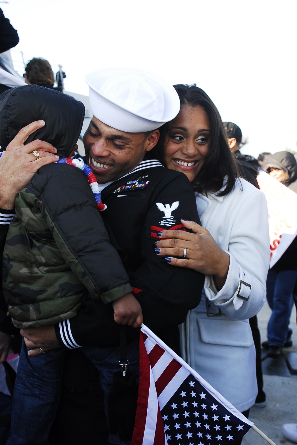 USS James E. Williams returns to port