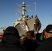 USS James E. Williams returns to port