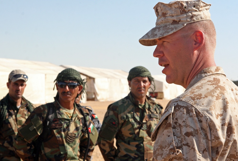 Marines Train With Jordanian Commandos During Exercise Bright Star