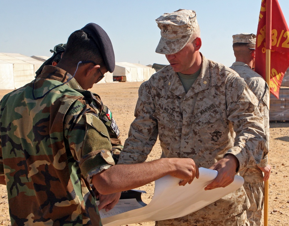Marines Train With Jordanian Commandos During Exercise Bright Star