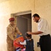 Soldiers give out school supplies