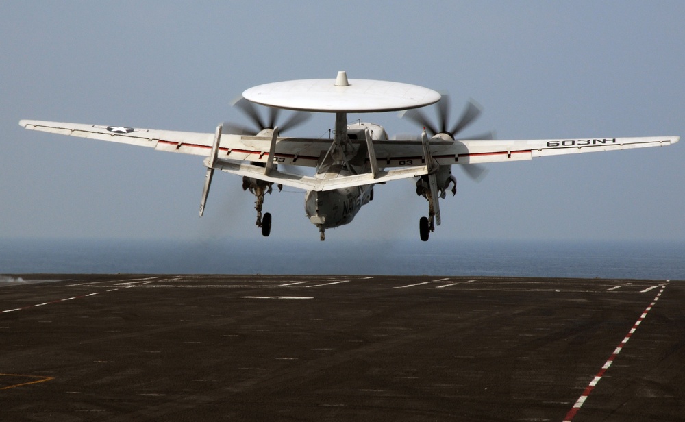 Flight operations aboard USS Nimitz