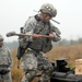 Howitzer soldiers conduct training