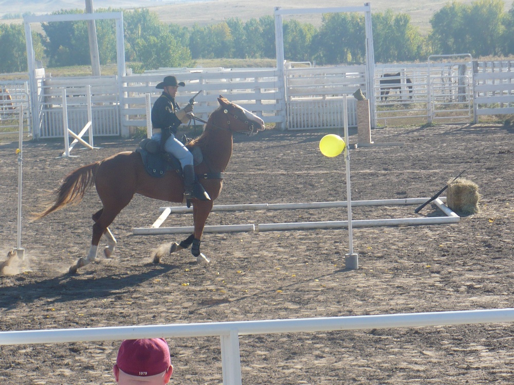 First Team's Horse Cavalry Det. competes nationally