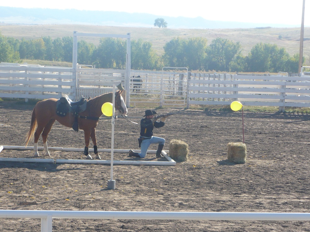 First Team's Horse Cavalry Det. competes nationally