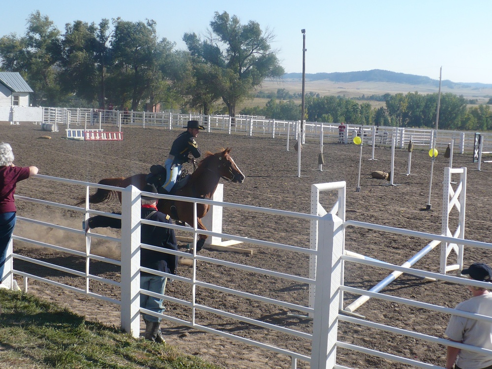 First Team's Horse Cavalry Det. competes nationally